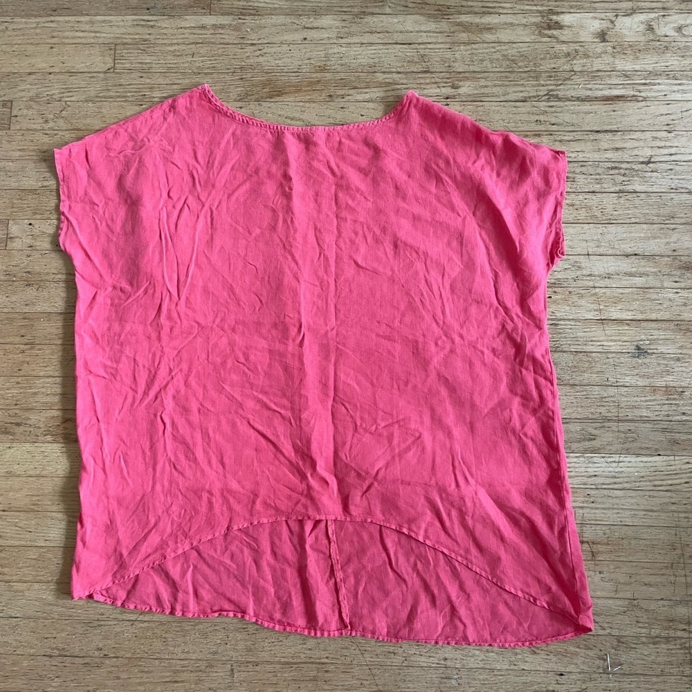 100% linen shirt